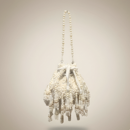 Dhara Pearl Potli with Tassels